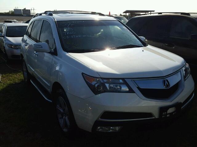 2HNYD2H64AH532533 - 2010 ACURA MDX WHITE photo 1