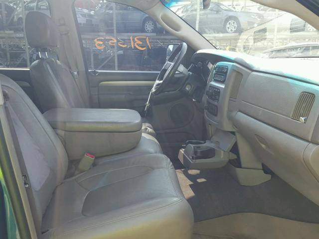 3D7KS28C15G850077 - 2005 DODGE RAM 2500 S BLUE photo 5