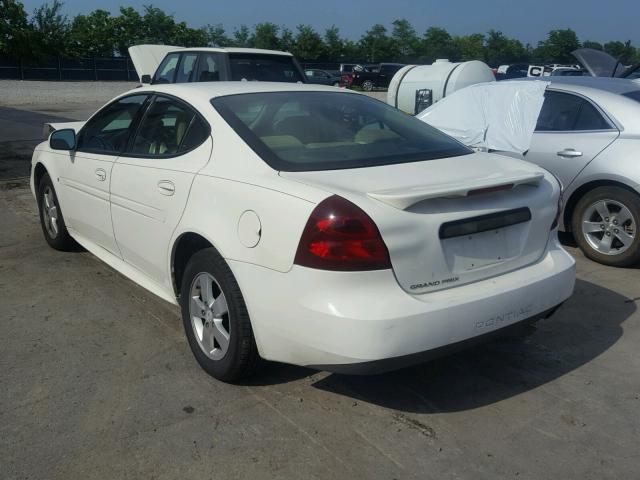 2G2WP552171100057 - 2007 PONTIAC GRAND PRIX WHITE photo 3