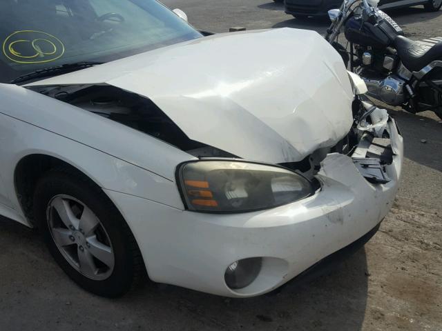 2G2WP552171100057 - 2007 PONTIAC GRAND PRIX WHITE photo 9
