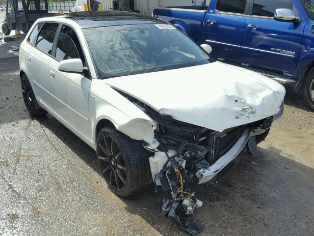 WAUKD78PX6A161835 - 2006 AUDI A3 S-LINE WHITE photo 1