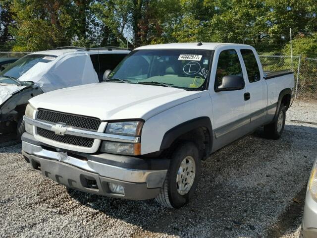 1GCEK19T63E271087 - 2003 CHEVROLET SILVERADO WHITE photo 2