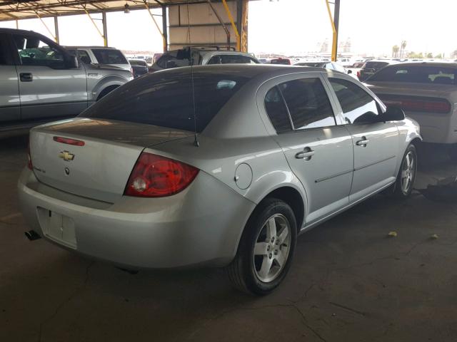 1G1AF5F56A7185997 - 2010 CHEVROLET COBALT 2LT SILVER photo 4