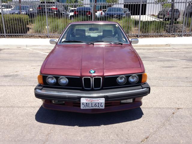 WBAEB7403D6726471 - 1983 BMW 633 CSI BURGUNDY photo 2
