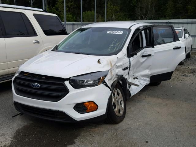 1FMCU0F7XJUB03535 - 2018 FORD ESCAPE S WHITE photo 2