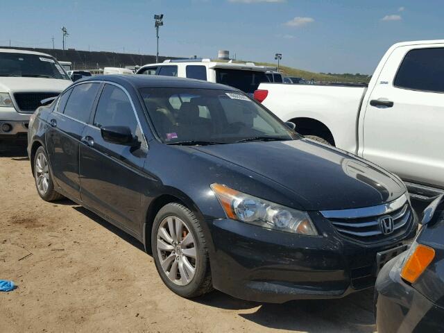 1HGCP2F87BA013263 - 2011 HONDA ACCORD EXL BLACK photo 1