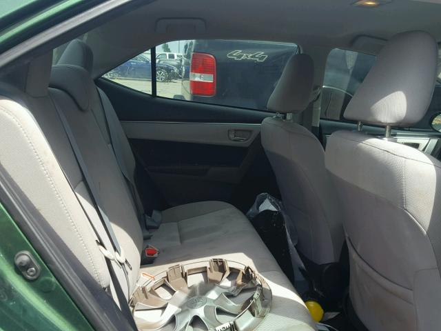 2T1BPRHE4EC119983 - 2014 TOYOTA COROLLA EC 绿色 照片 6