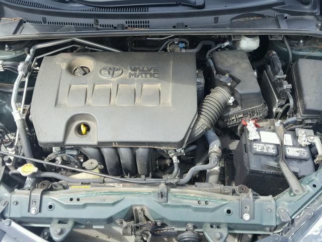 2T1BPRHE4EC119983 - 2014 TOYOTA COROLLA EC 绿色 照片 7