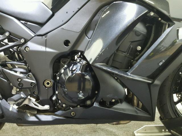 JKAZXCM11FA005101 - 2015 KAWASAKI ZX1000 BLACK photo 10