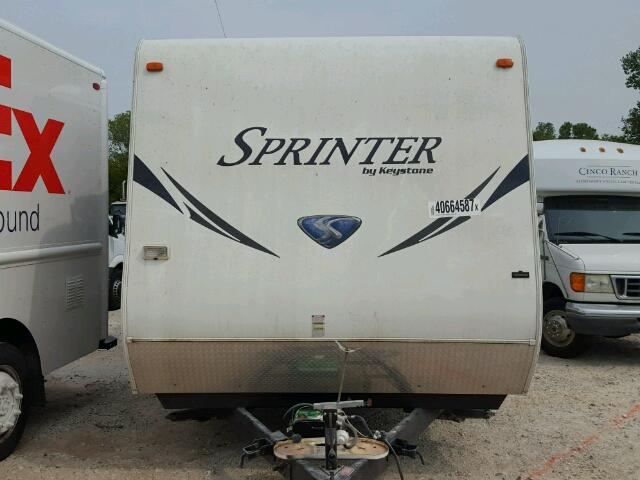 4YDT32326C1530627 - 2011 KEYSTONE SPRINTER WHITE photo 7