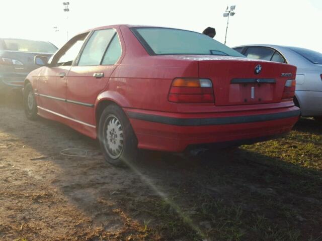 WBACD432XTAV40604 - 1996 BMW 328 RED photo 3