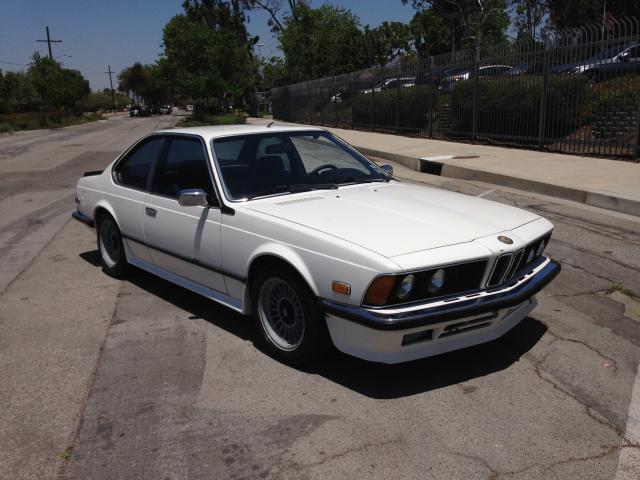 0000000000TP49170 - 1984 BMW 6 SERIES WHITE photo 3