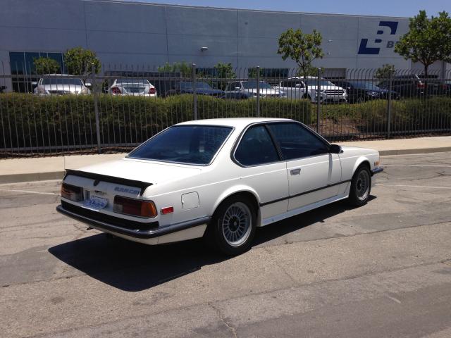 0000000000TP49170 - 1984 BMW 6 SERIES WHITE photo 4