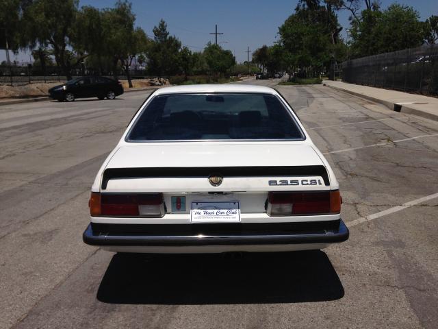 0000000000TP49170 - 1984 BMW 6 SERIES WHITE photo 5