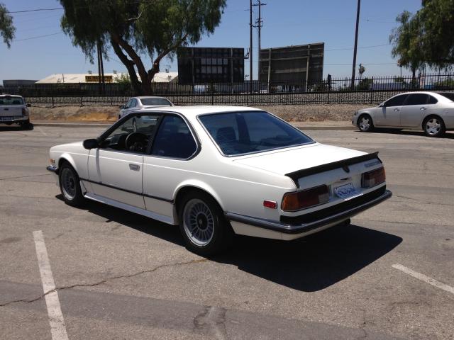 0000000000TP49170 - 1984 BMW 6 SERIES WHITE photo 6