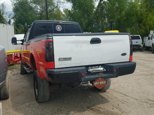 1FTNW21PX4EC09766 - 2004 FORD F250 SUPER ORANGE photo 3