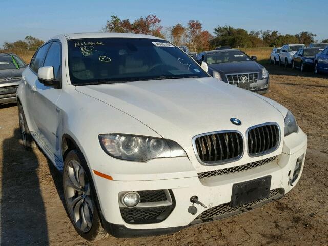 5UXFG2C55E0H11131 - 2014 BMW X6 WHITE photo 1