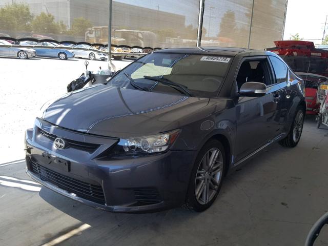 JTKJF5C77D3053932 - 2013 TOYOTA SCION TC 灰色 照片 2