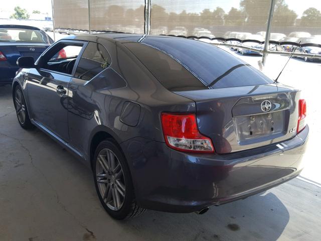 JTKJF5C77D3053932 - 2013 TOYOTA SCION TC 灰色 照片 3