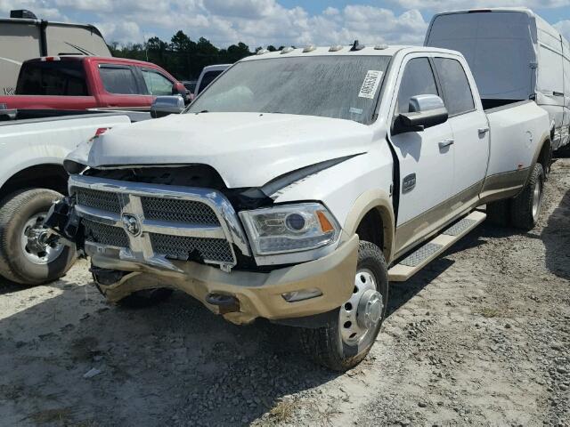 3C63RRKL4EG167695 - 2014 RAM 3500 LONGH WHITE photo 2