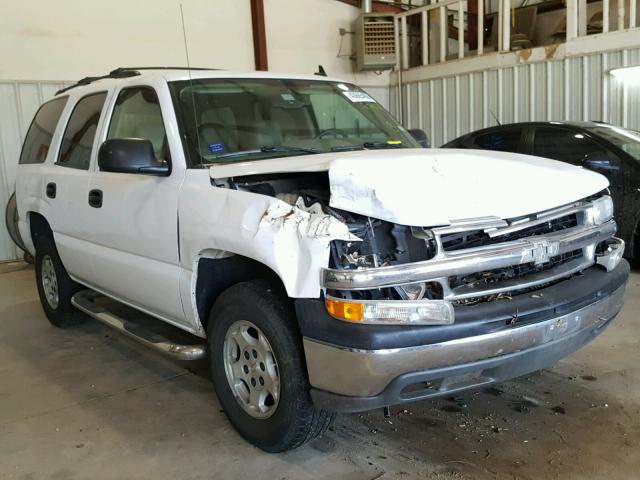 1GNEC13V66R109732 - 2006 CHEVROLET TAHOE C150 WHITE photo 1