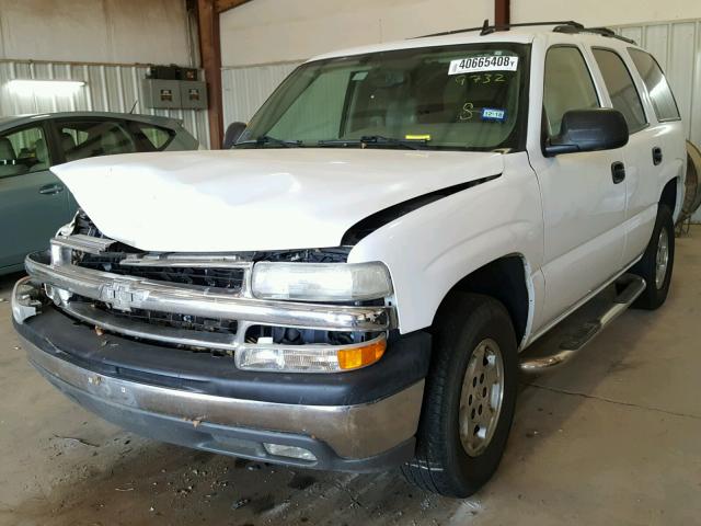 1GNEC13V66R109732 - 2006 CHEVROLET TAHOE C150 WHITE photo 2