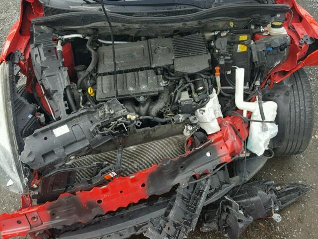 JM1DE1KY0E0183208 - 2014 MAZDA MAZDA2 SPO 红色 照片 7