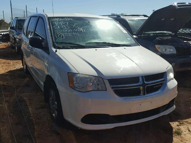 2D4RN4DG0BR788894 - 2011 DODGE GRAND CARA WHITE photo 1