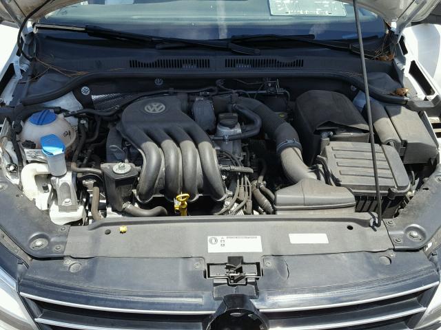 3VW2K7AJ5FM266734 - 2015 VOLKSWAGEN JETTA BASE 白色 照片 7