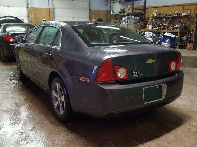 1G1ZC5E14BF197308 - 2011 CHEVROLET MALIBU 1LT GRAY photo 3