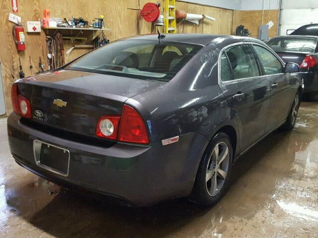 1G1ZC5E14BF197308 - 2011 CHEVROLET MALIBU 1LT GRAY photo 4