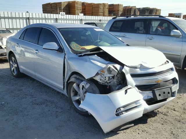 1G1ZC5E02CF246000 - 2012 CHEVROLET MALIBU 1LT SILVER photo 1