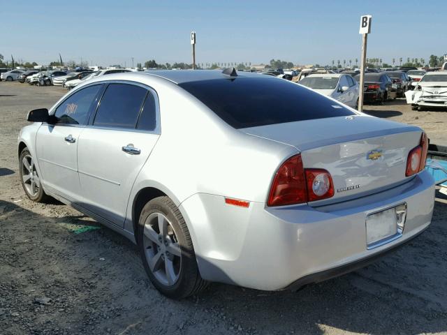 1G1ZC5E02CF246000 - 2012 CHEVROLET MALIBU 1LT SILVER photo 3