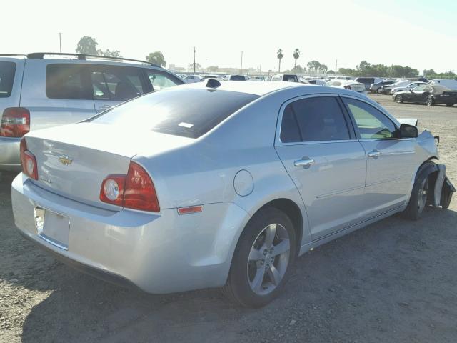 1G1ZC5E02CF246000 - 2012 CHEVROLET MALIBU 1LT SILVER photo 4