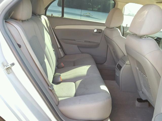 1G1ZC5E02CF246000 - 2012 CHEVROLET MALIBU 1LT ვერცხლისფერი ფოტო 6