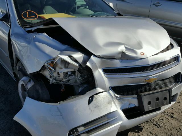1G1ZC5E02CF246000 - 2012 CHEVROLET MALIBU 1LT ვერცხლისფერი ფოტო 9