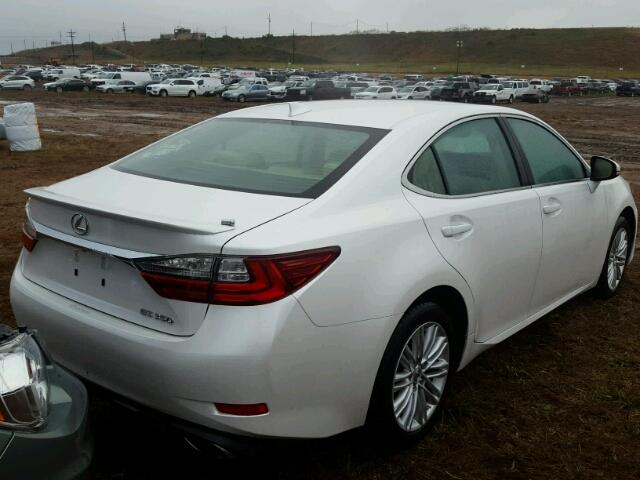 58ABK1GG9GU029001 - 2016 LEXUS ES WHITE photo 4