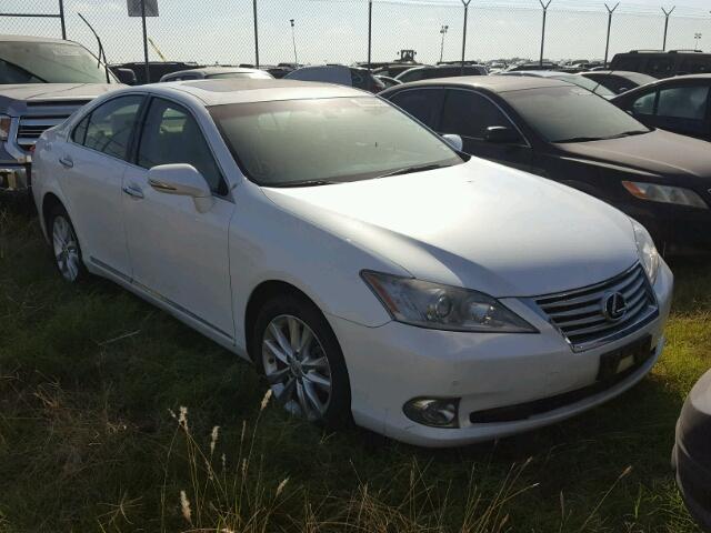 JTHBK1EG1B2452446 - 2011 LEXUS ES WHITE photo 1