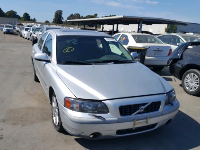 YV1RS58D222135326 - 2002 VOLVO S60 2.4T SILVER photo 1