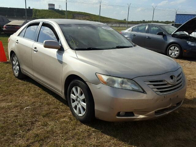 4T1BE46K37U186352 - 2007 TOYOTA CAMRY NEW GOLD photo 1