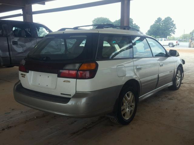 4S3BH686627657876 - 2002 SUBARU LEGACY OUT WHITE photo 4