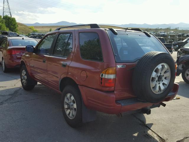 4S6CM58W1W4406848 - 1998 HONDA PASSPORT E 红色 照片 3