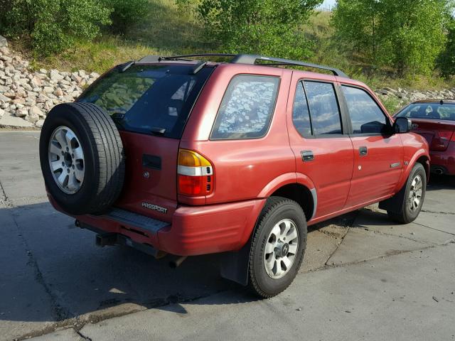 4S6CM58W1W4406848 - 1998 HONDA PASSPORT E 红色 照片 4