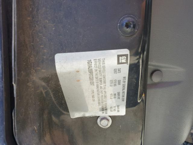 1G8AJ55F67Z201297 - 2007 SATURN ION LEVEL BLUE photo 10