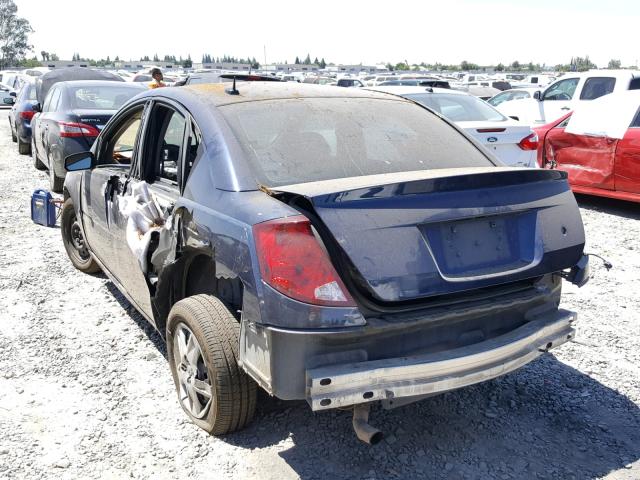 1G8AJ55F67Z201297 - 2007 SATURN ION LEVEL BLUE photo 3