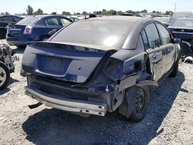 1G8AJ55F67Z201297 - 2007 SATURN ION LEVEL BLUE photo 4