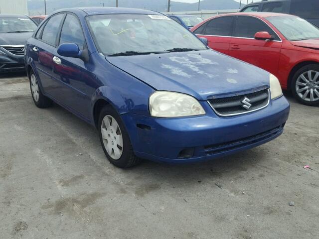 KL5JD56Z97K600323 - 2007 SUZUKI FORENZA BA BLUE photo 1