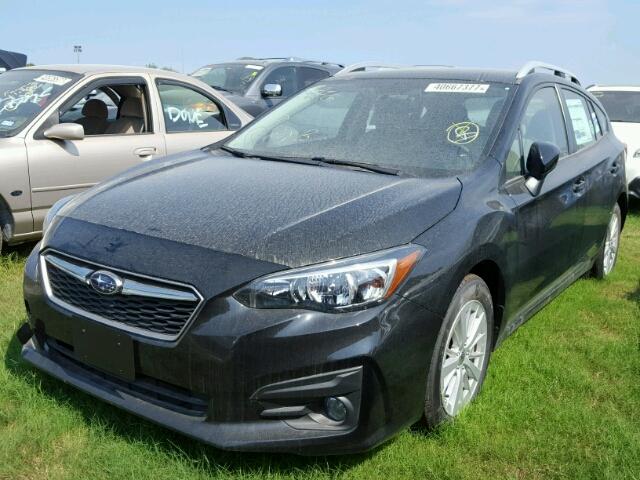 4S3GTAD67H3732193 - 2017 SUBARU IMPREZA PR BLACK photo 2