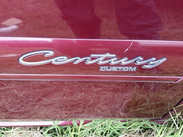 2G4WS52J721249227 - 2002 BUICK CENTURY BURGUNDY photo 9