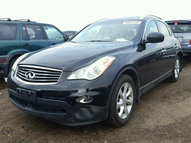 JN1AJ0HR2AM753112 - 2010 INFINITI EX35 BASE BLACK photo 2